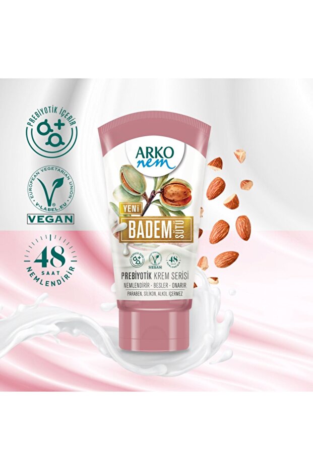 Prebiyotik Krem Serisi Badem Sütü 60ml - 3