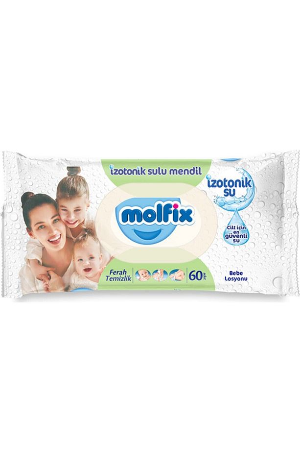 Izotonik Ferah Temizlik 60lı Islak Havlu- - 1