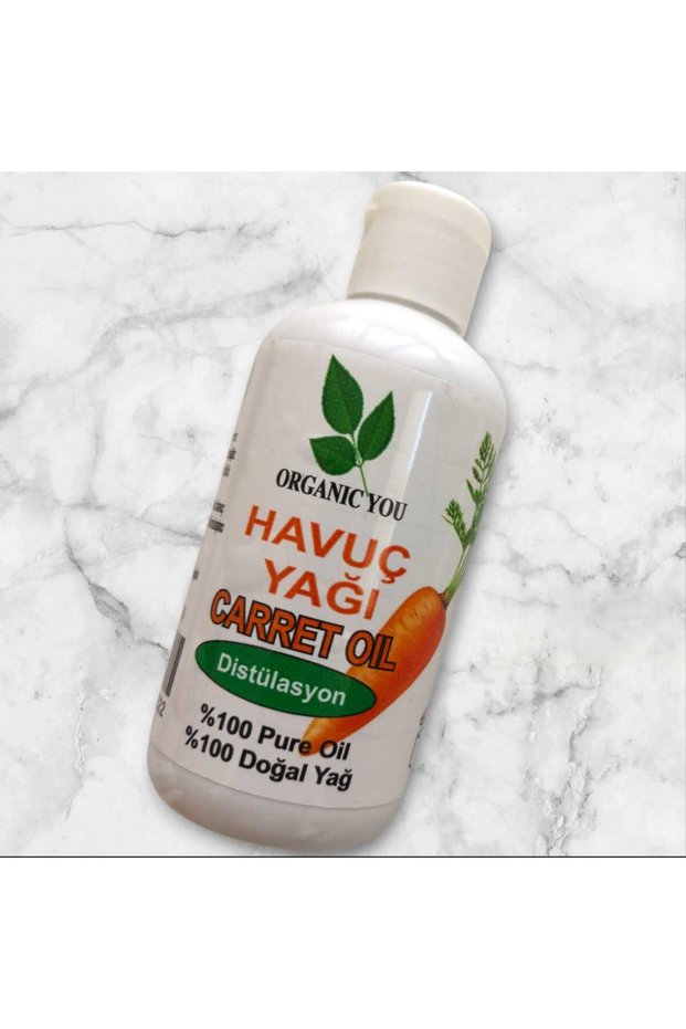 Organic You Carrot Oil Carret Oil 100% Natural Distillation 150 ml