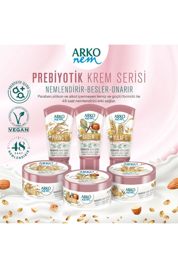Prebiyotik Krem Serisi Badem Sütü 60ml - 4
