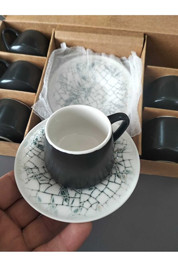 Luxury 6-Piece Coffee Cup Set
