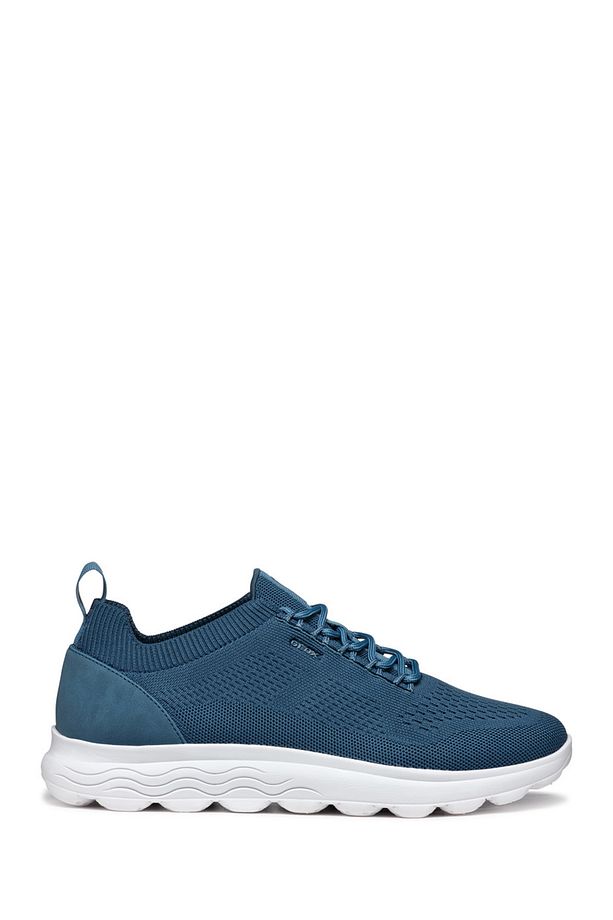Erkek Mavi U Spherica A - Knitted Text Bağcıklı Kumaş Sneaker U15bya0005zc4005 - 1