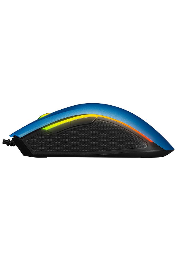 SMX-R44 V2 Makrolu Mavi 12800 DPI RGB Ledli 80 Million Huano Switch Gaming Oyuncu Mouse - 4