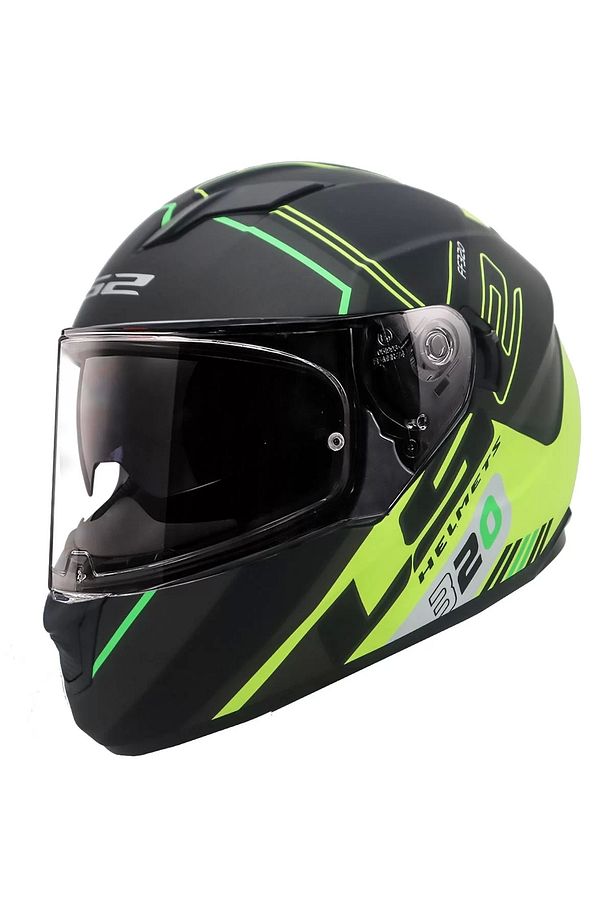 Stream Evo Sche Mat Siyah-neon Sarı Kask - 1