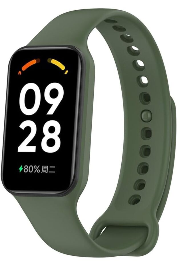 Xiaomi Mi Band 8 Active Compatible High Quality Silicone Cord Strap Smart Watch Lanyard Wristband