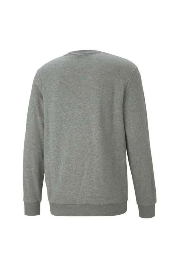 Ess Big Logo Crew 586680-03 Gri Sweatshirt - 2