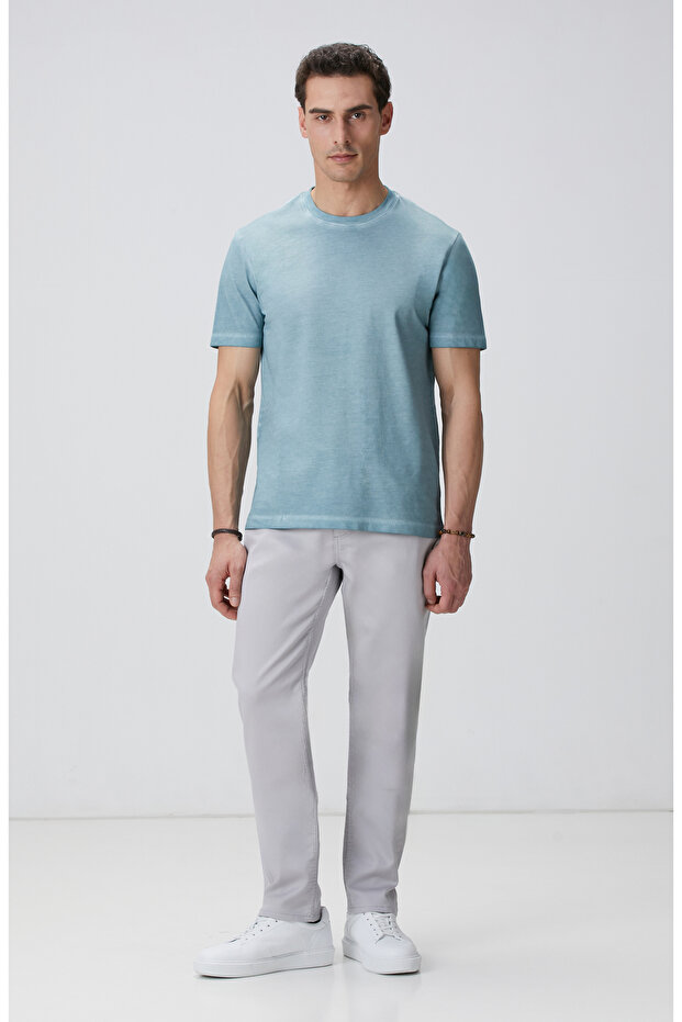 Gri Casual Pantolon - 1