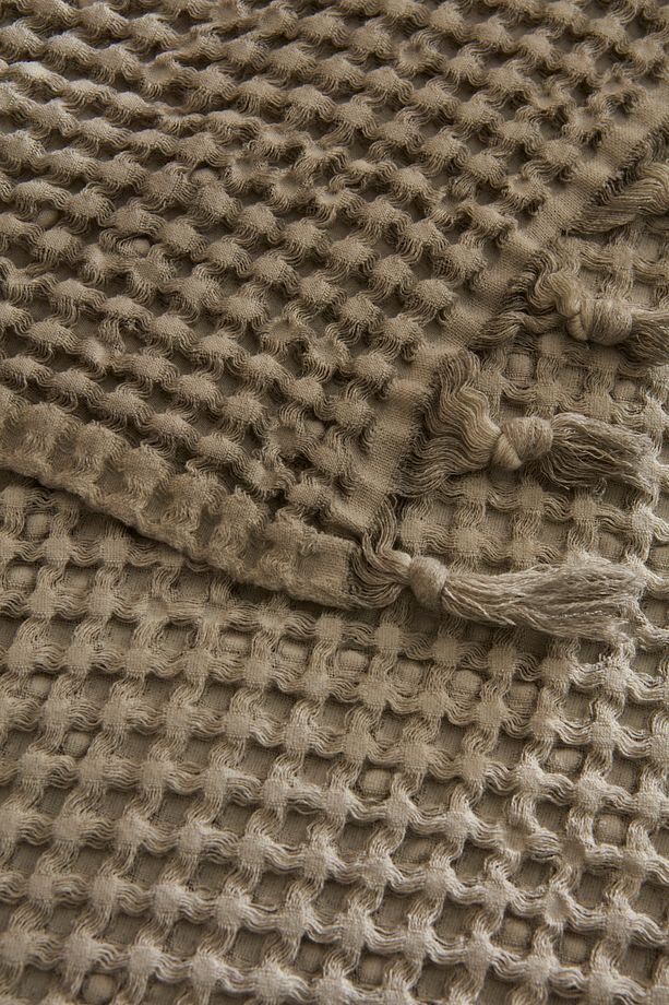 Mady %100 Cotton Waffle Çift Kişilik Tek Pike Taş - 8