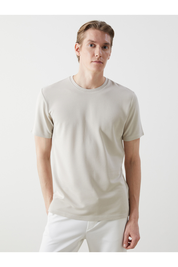 Crew Neck Short Sleeve Men's T-Shirt