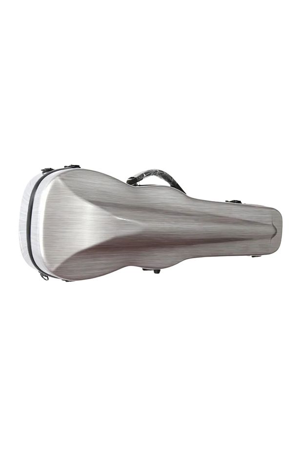 Fiber Gri Desenli 4/4 Keman Kutusu (HARDCASE) - 2