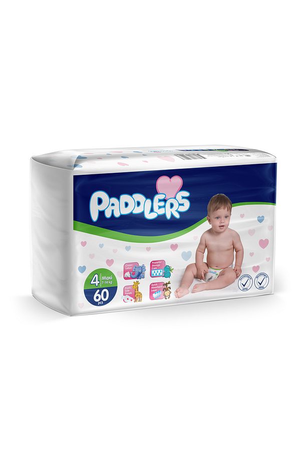 Bebek Bezi 4 Numara Maxi 60 Adet (7-14 KG) Jumbo Paket - 4
