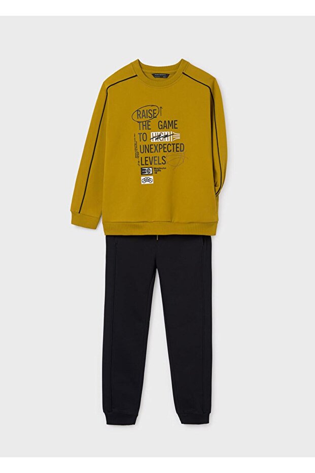 Boy's Tracksuit Set - Crew Neck_Mnvs7844