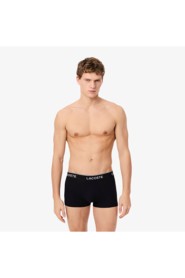 Erkek 3'lü Siyah Boxer - 1