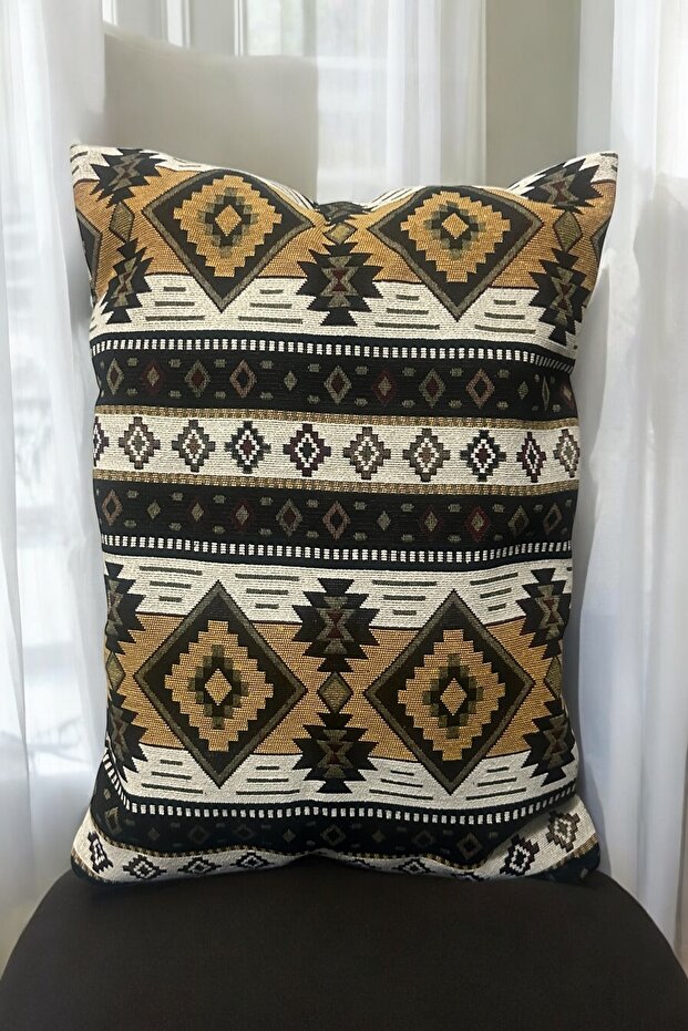 حافظة بوهيمية بنش كيركانت، نمط الحنين (45 × 45 سم) - 1