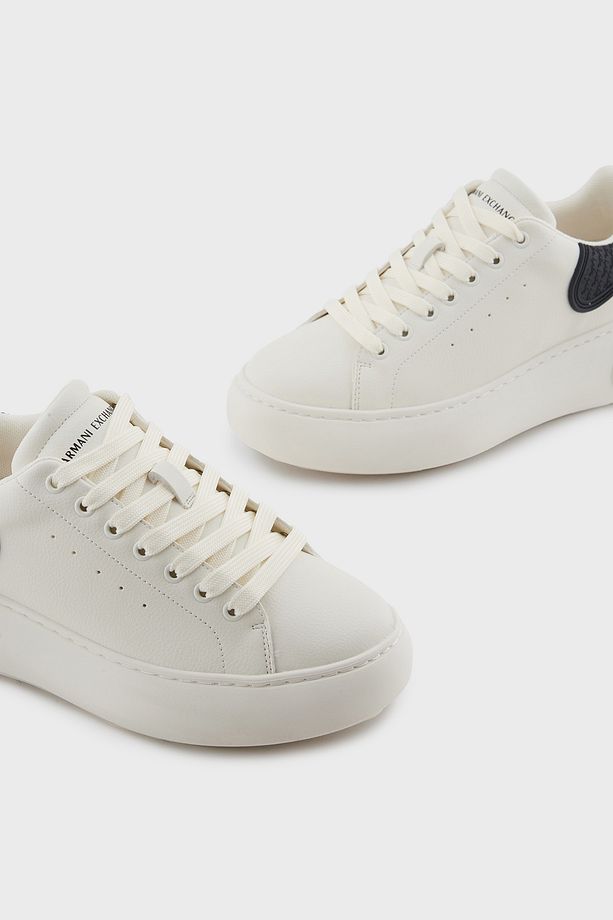Armani Exchage Logolu Platform Taban Sneaker Ayakkabı AYAKKABI XDX188 XV937 N480 - 5