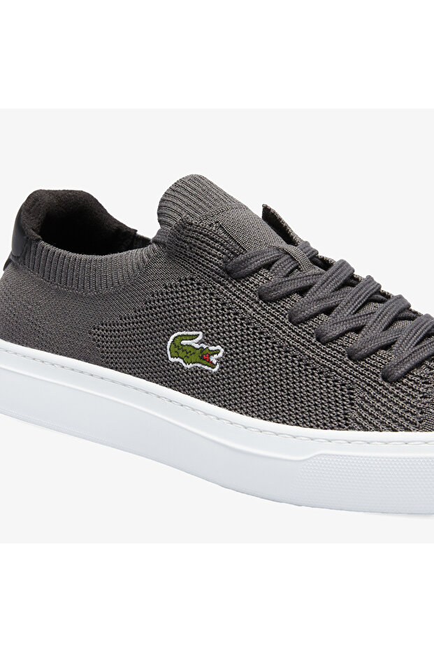 La Piquée Erkek Koyu Gri Sneaker - 6