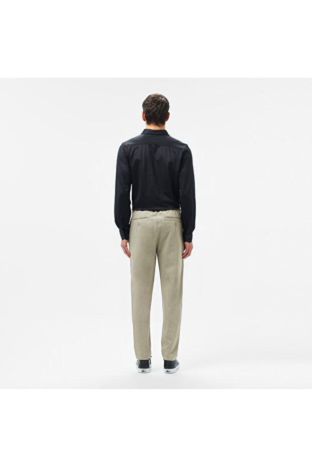 Erkek Regular Fit Bej Pantolon - 2
