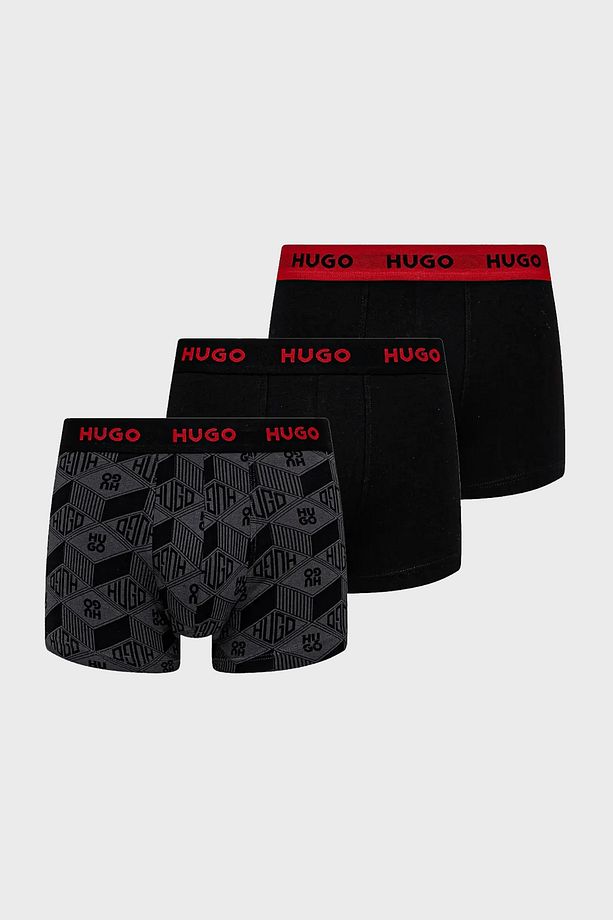 Desenli Streç Pamuklu 3 Pack Boxer Erkek BOXER 50532550 986 - 1