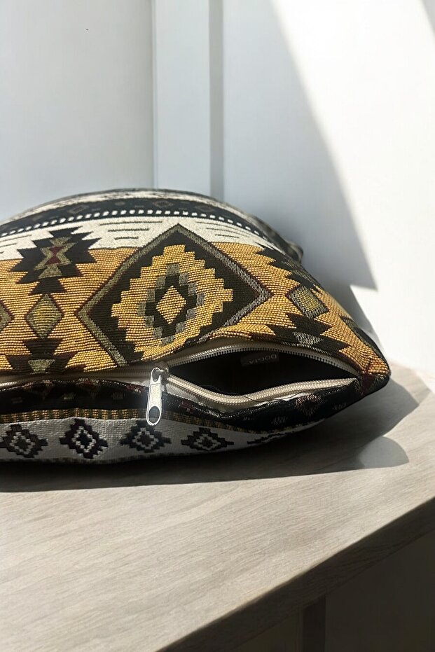 حافظة بوهيمية بنش كيركانت، نمط الحنين (45 × 45 سم) - 3