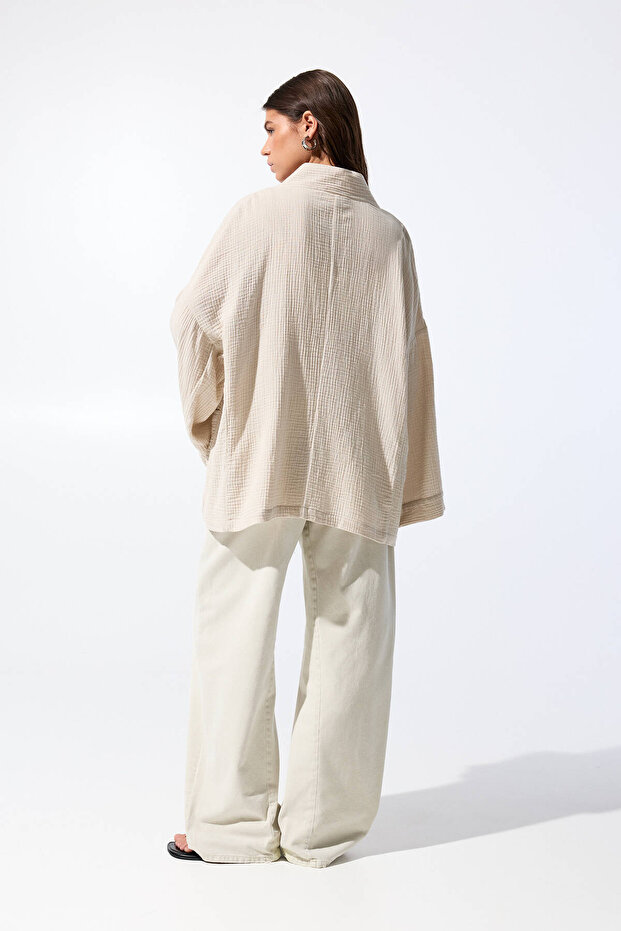 Flowing kimono jacket - 4