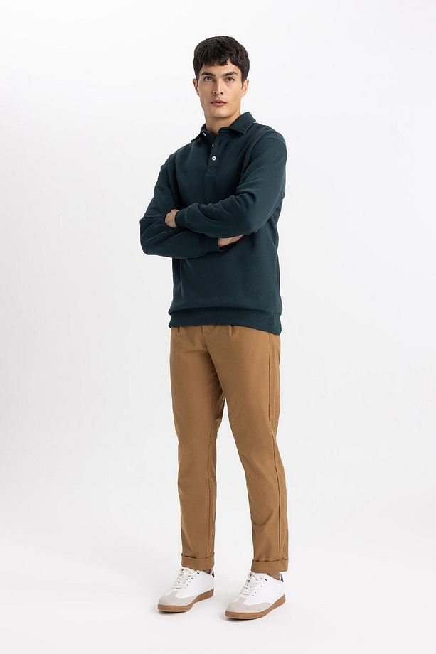 Gabardin Pantolon Tailored Regular Fit Cepli Duble Paça A5115ax23au - 7