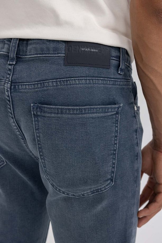 Pedro Slim Fit Dar Kalıp Normal Bel Dar Paça Jean Pantolon B3622ax24sp - 6