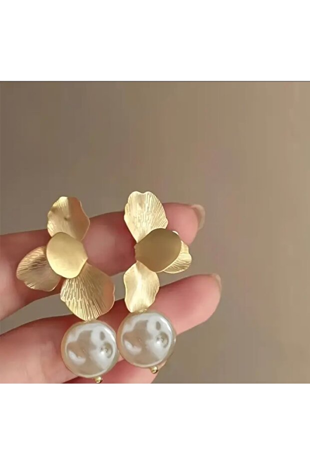 Çiçek inci küpe - 1