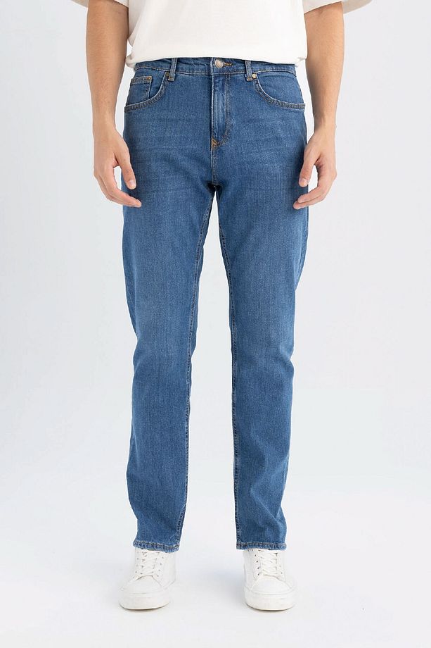 Sergio Regular Fit Normal Kalıp Normal Bel Boru Paça Jean Pantolon A6948ax24sp - 1