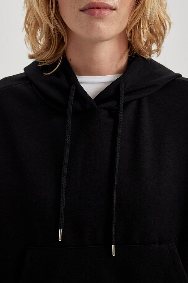 Fit Kapüşonlu Skuba Dalgıç Sporcu Sweatshirt B0962ax23wn - 6