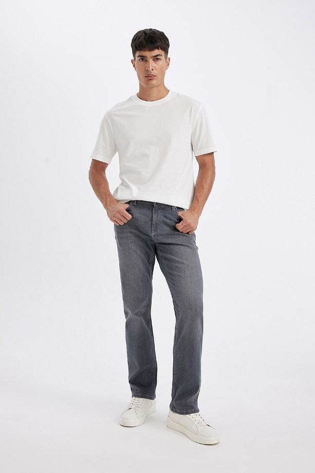 Sergio Regular Fit Normal Kalıp Normal Bel Boru Paça Jean Pantolon B7349ax24sp - 4