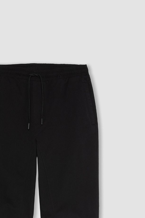 Regular Fit Jogger Gabardin Pantolon Beli Bağcıklı Cepli Düz Paça B6148ax24sp - 8
