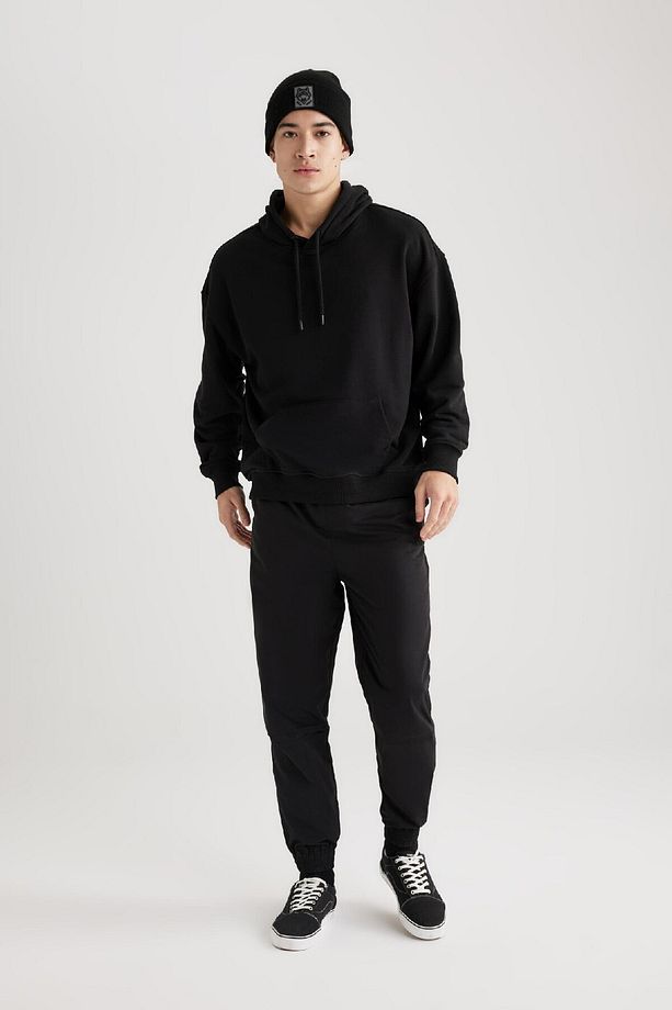 Jogger Gabardin Pantolon Regular Beli Bağcıklı Cepli Lastikli Paça B7493ax24sp - 6