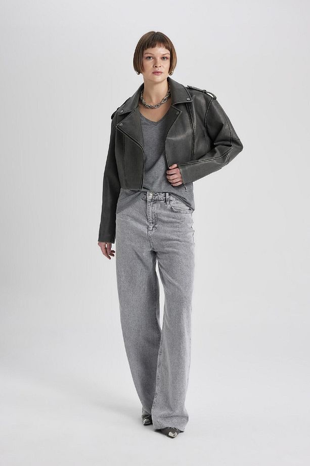 Regular Fit Suni Deri Mont B8663AX24SP - 6