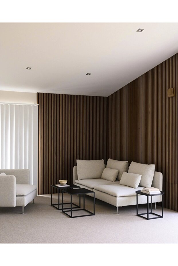 24x180 Akustik Ahşap Duvar Paneli - 2