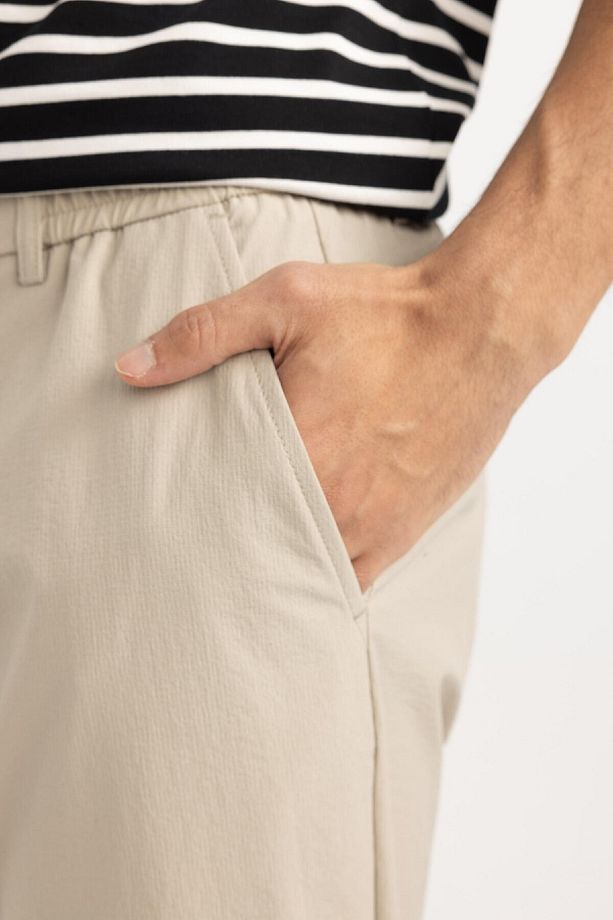 Jogger Yazlık Kumaş Pantolon Düz Paça Cepli B6467ax24sp - 7