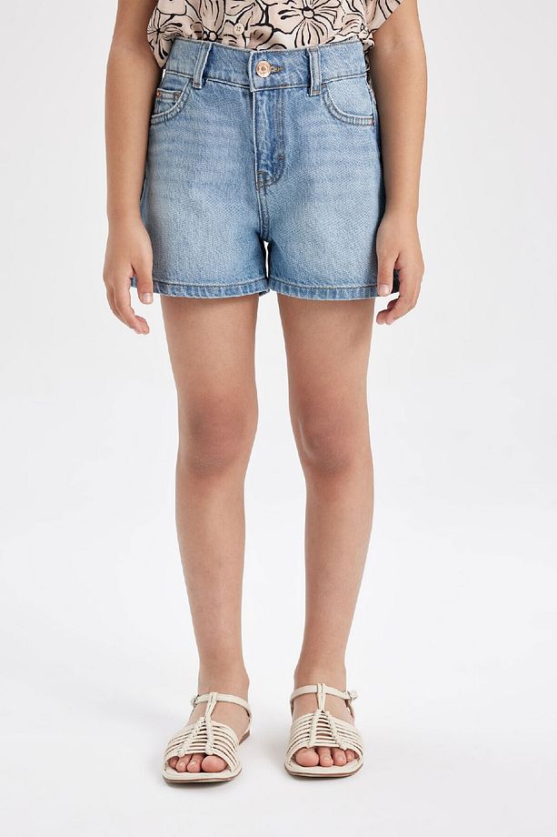 Kız Çocuk Jean Şort B5037A824SM - 5