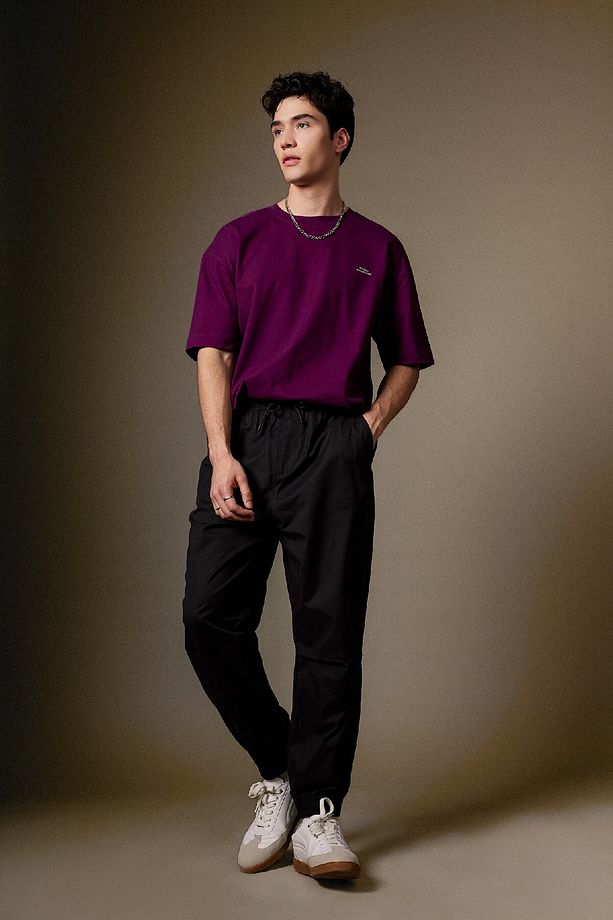Jogger Gabardin Pantolon Regular Beli Bağcıklı Cepli Lastikli Paça B7493ax24sp - 3