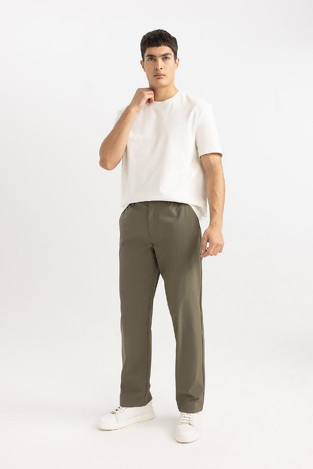 Jogger Yazlık Kumaş Pantolon Düz Paça Cepli B6467ax24sp - 3