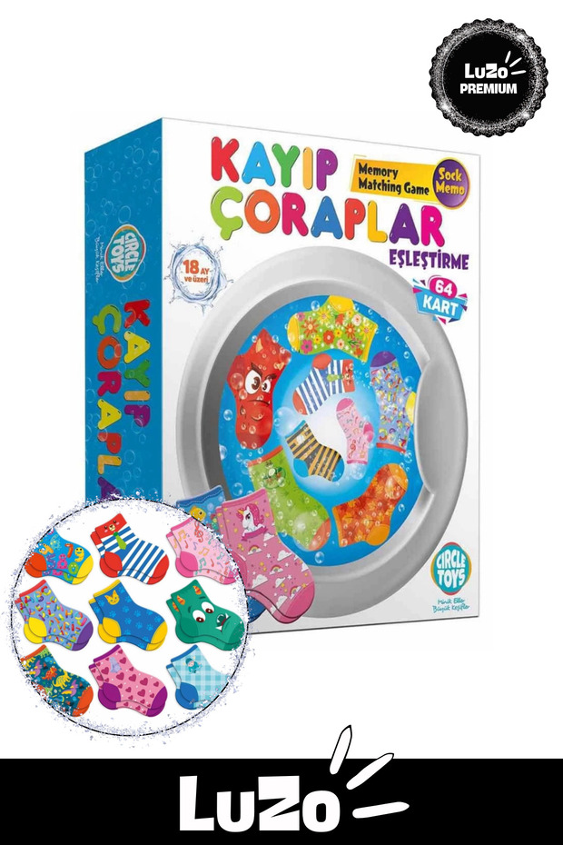 لعبة تعليمية تعليمية مميزة لتطوير الذكاء والتنسيق بين اليد والعين، لعبة مطابقة للجوارب المفقودة - 2