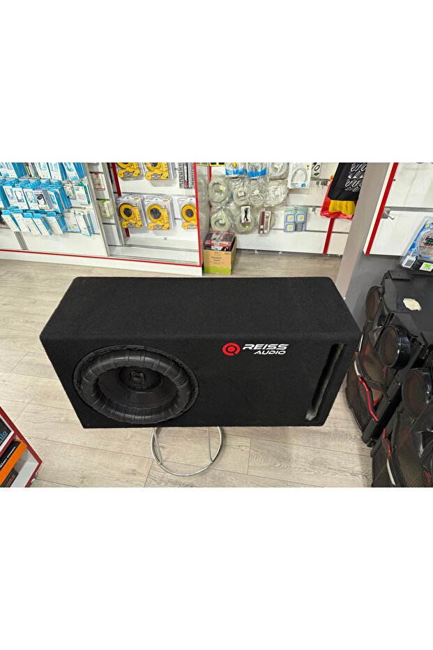 Audio Rs-rx15 D2 L Port Kabinli 3000wat 1500 Rms 38cm Subwoofer Bas Çift Bobin - 3