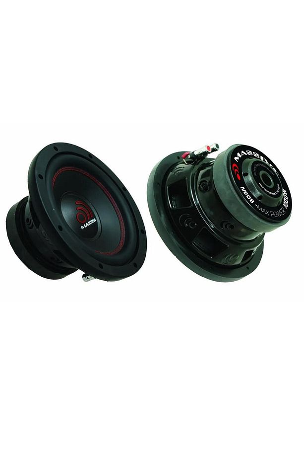 Ms-NEO8 Yer Kaplamaz Mini Kabinli 1000Wat 300W Rms 20 Cm Subwoofer minik dev Bas - 5