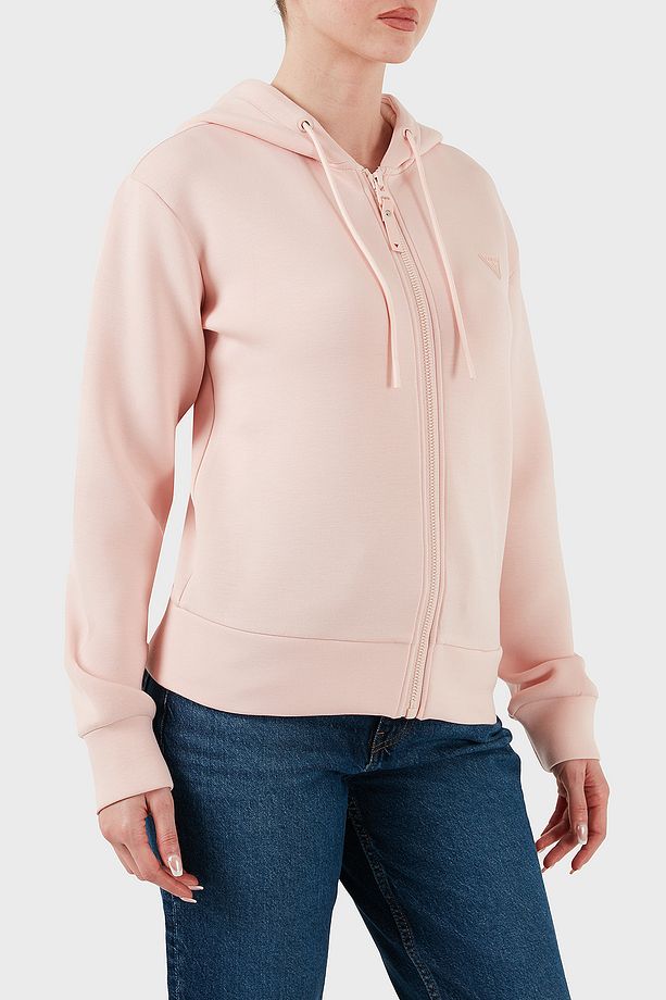 Allie Regular Fit Kapüşonlu Arkası Üçgen Logolu Sweat V3RQ11K7UW2 SWEAT V3RQ11 K7UW2 G6O - 4