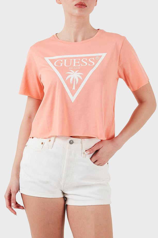 Ss Cn Logo Pamuklu Cropped Fit Crop E02I01JA914 CROP E02I01 JA914 LTAG - 5