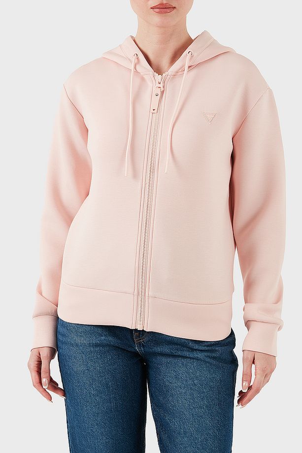 Allie Regular Fit Kapüşonlu Arkası Üçgen Logolu Sweat V3RQ11K7UW2 SWEAT V3RQ11 K7UW2 G6O - 1