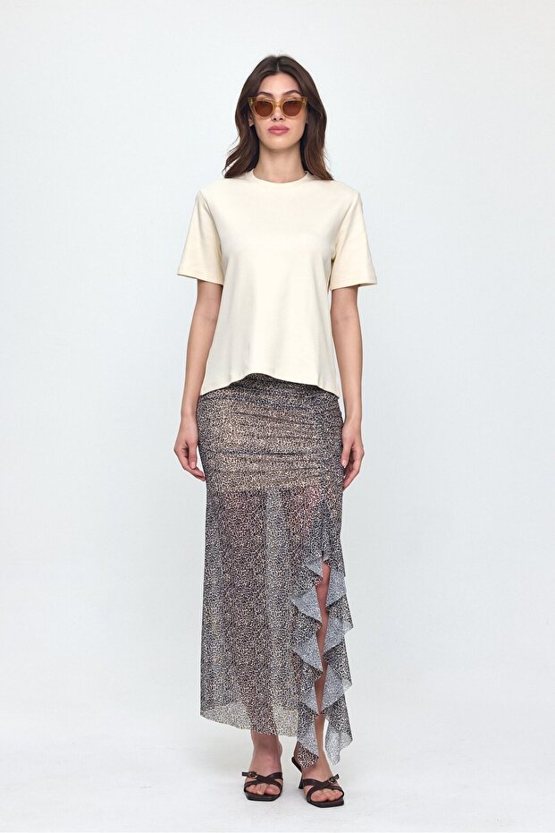 Leopar Mesh Etek