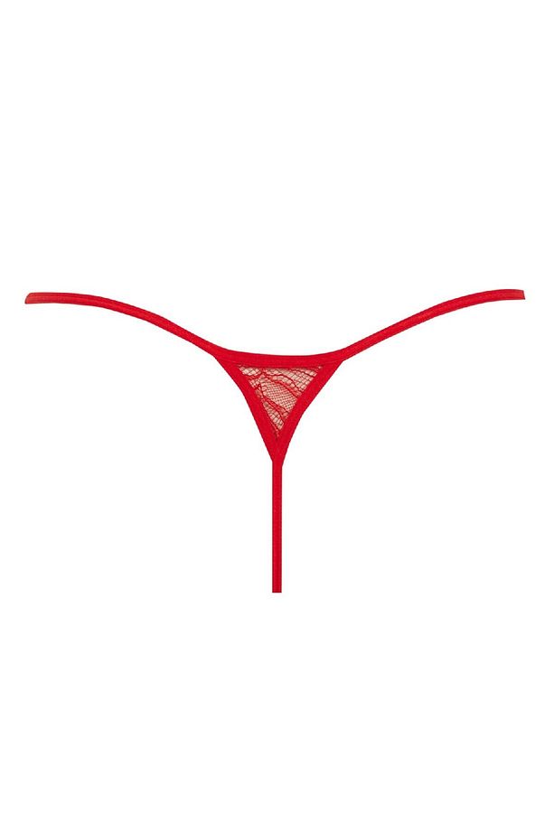 Fall In Love Kırmızı Dantel String Slip Külot B4834ax23wn - 3