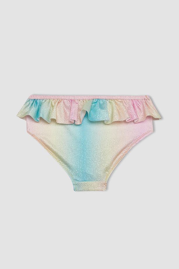 Kız Bebek Fırfırlı Renkli Bikini Takımı C0798A524SM - 7