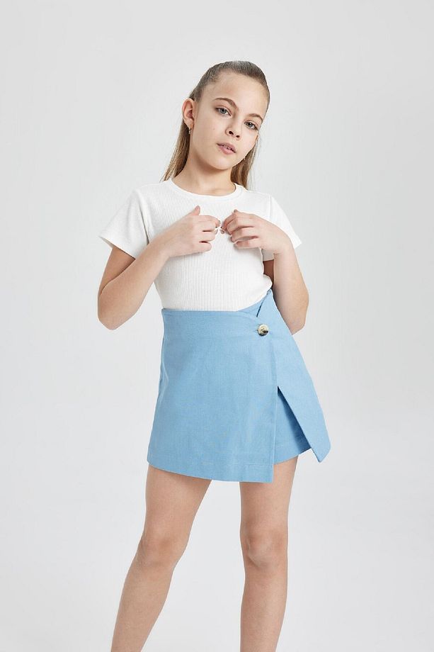 Kız Çocuk Gabardin Şort Etek C0127a824sm - 5