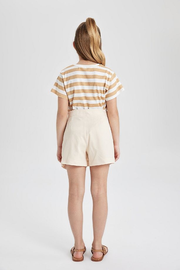 Kız Çocuk Gabardin Şort Etek C0127A824SM - 6