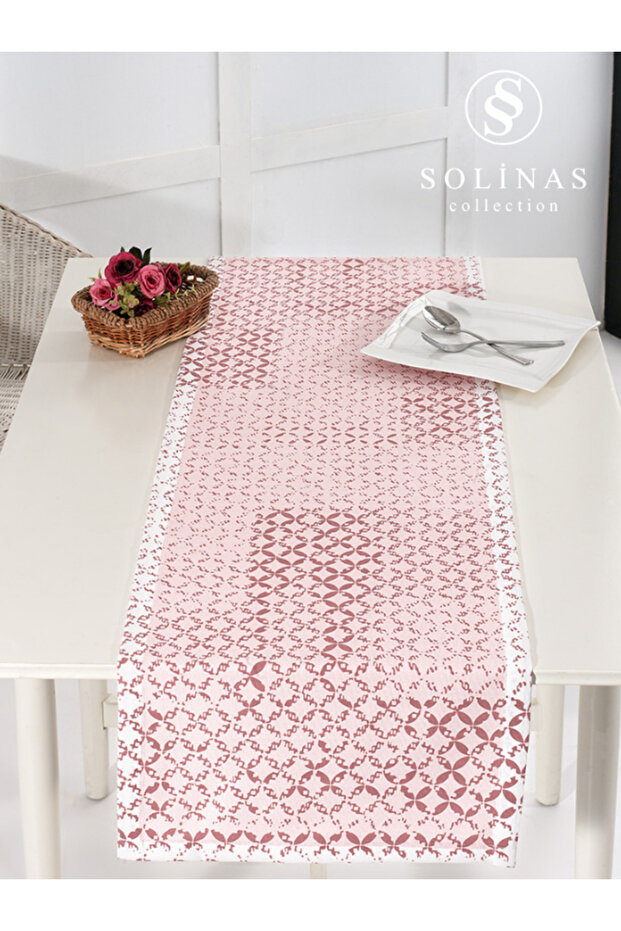 Digital Printed Vector Pink Runner - 1